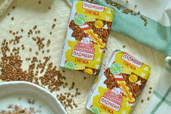 В Новосибирске начали производить мороженое с гречкой