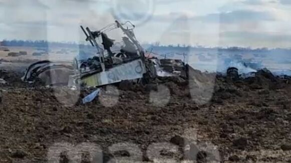 В ДНР разбился военный самолет, о его принадлежности не сообщается