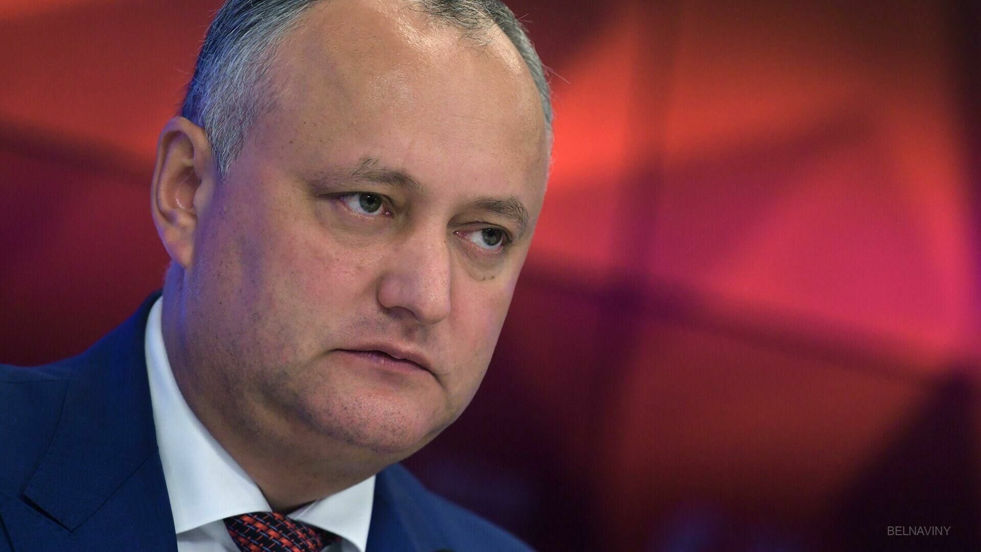 Бывшего президента Молдавии Игоря Додона оставили под арестом