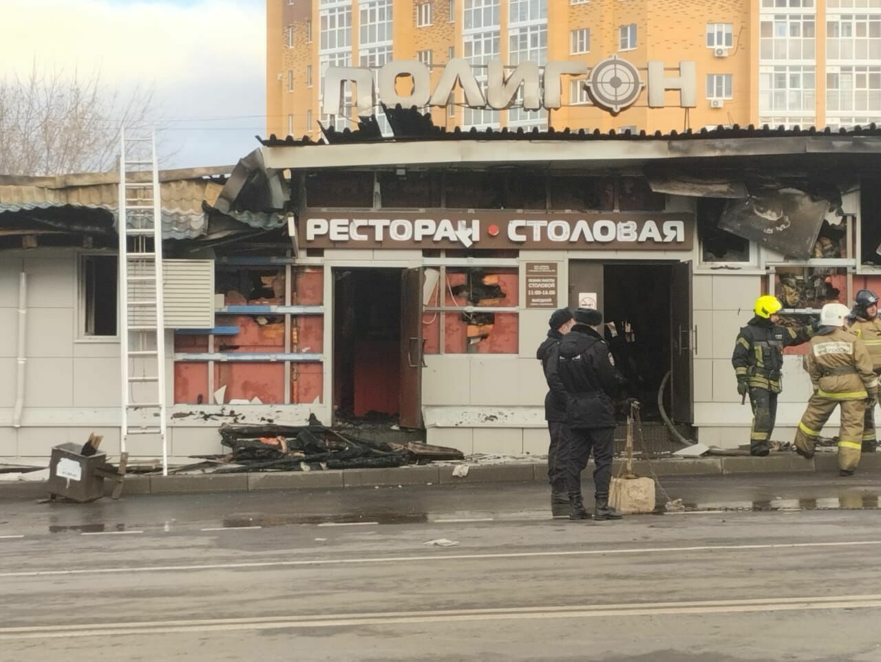 В Костроме возбудили второе уголовное дело о пожаре в кафе «Полигон»