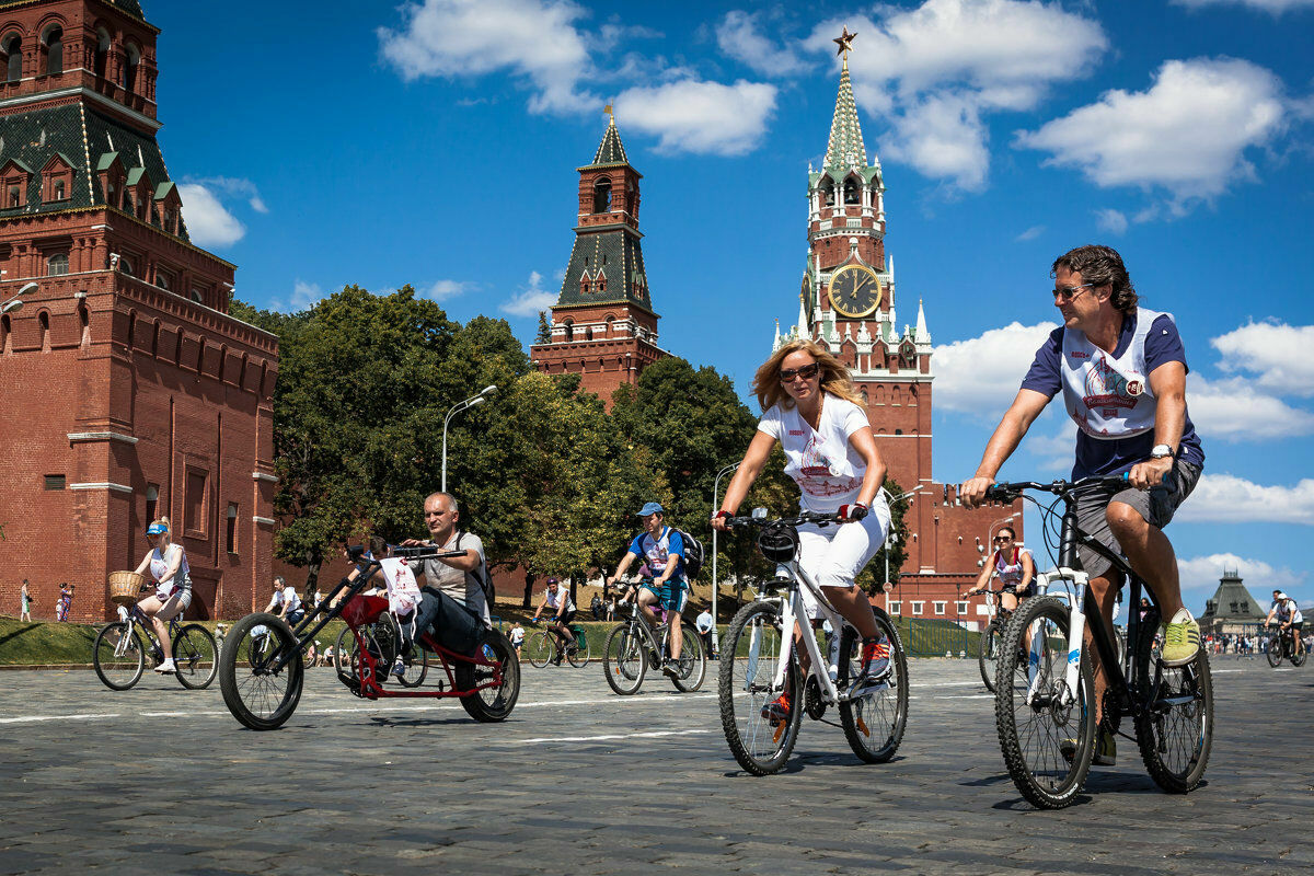 Почти половина москвичей согласна пересесть на велосипеды при дешевом прокате