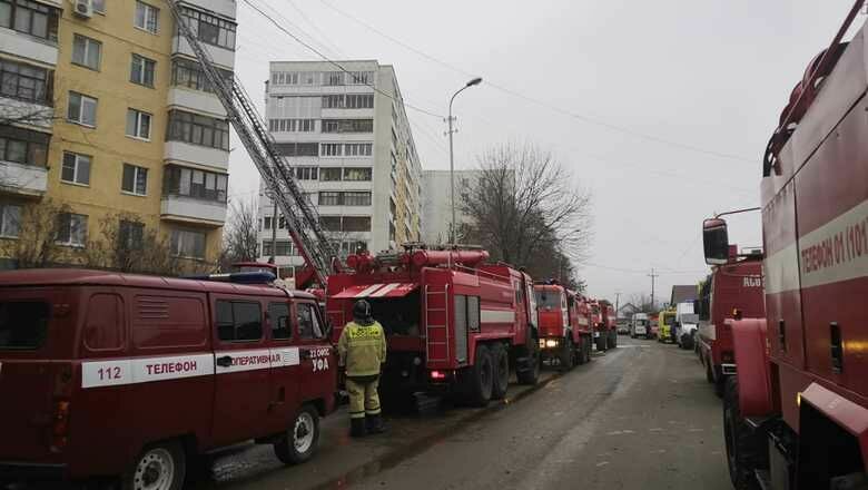 При пожаре в многоэтажке Уфы пострадали 11 человек