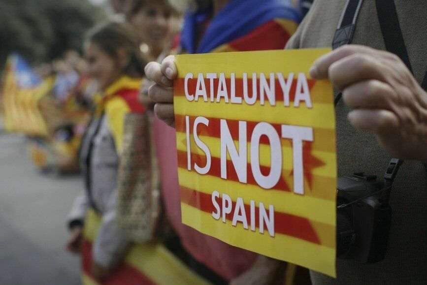 За отделение от Испании проголосовали 90% каталонцев