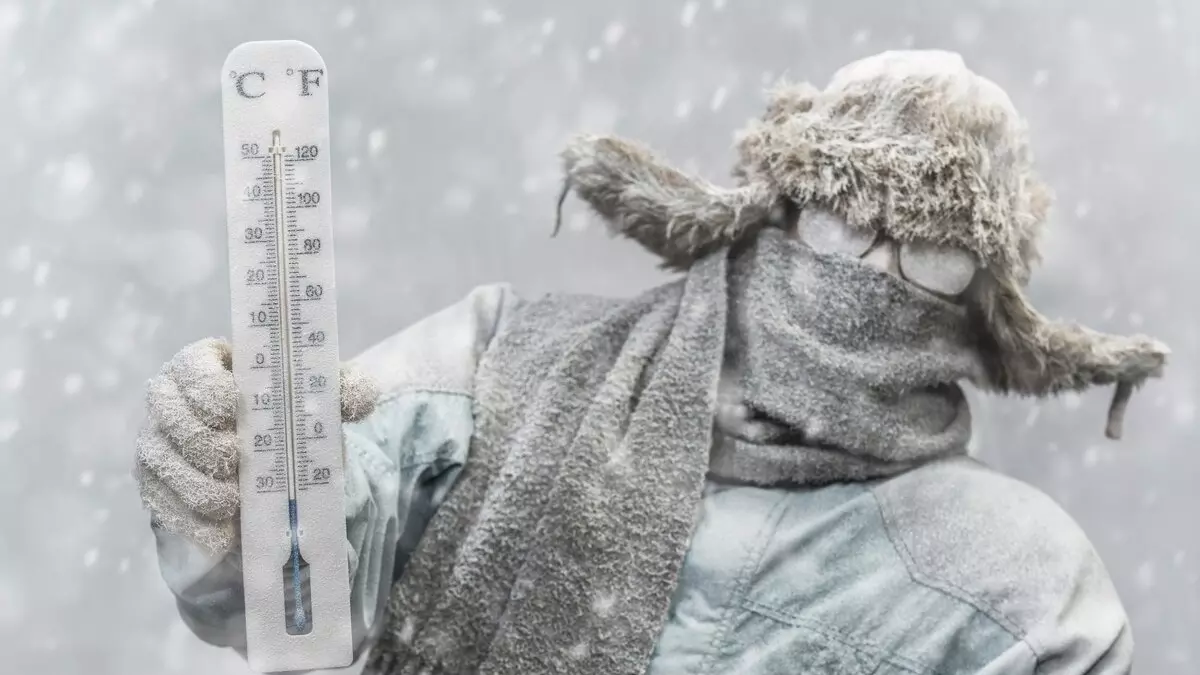 Аномальные холода придут 2 января на европейскую часть России