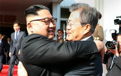 Лидеры КНДР и Республики Корея встретились в демилитаризованной зоне