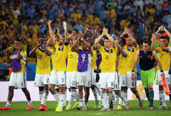 Сборная Колумбии вышла в четвертьфинала ЧМ, выиграв у Уругвая