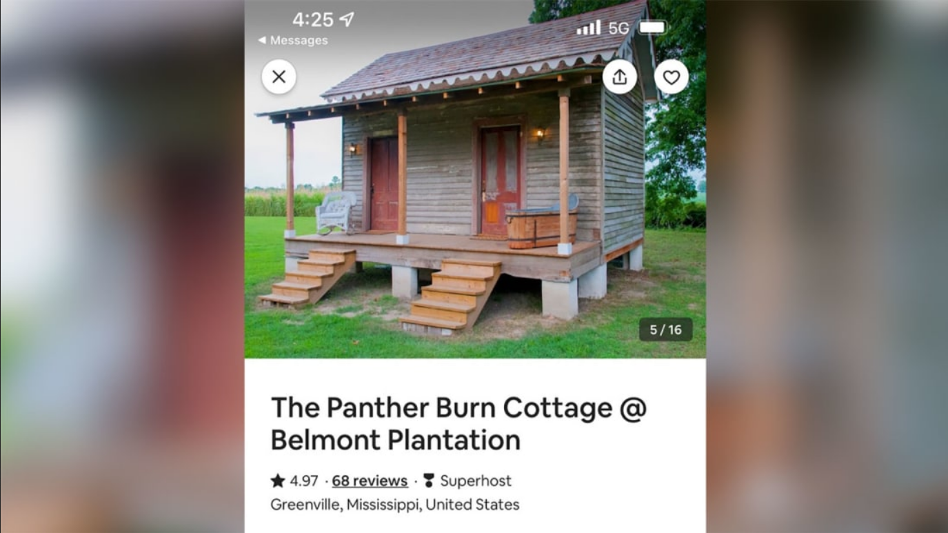 Сервис Airbnb извинился за то, что предложил в аренду хижину для рабов