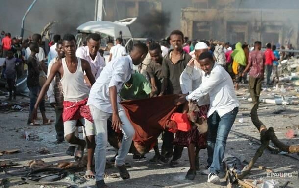 Взрыв в Сомали унес жизни 231 человек