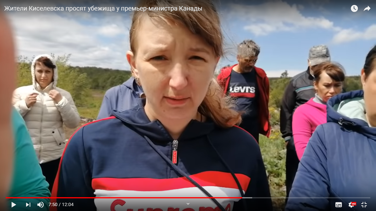 "Хотим выжить": жители Киселёвска обратились к властям Канады (видео)
