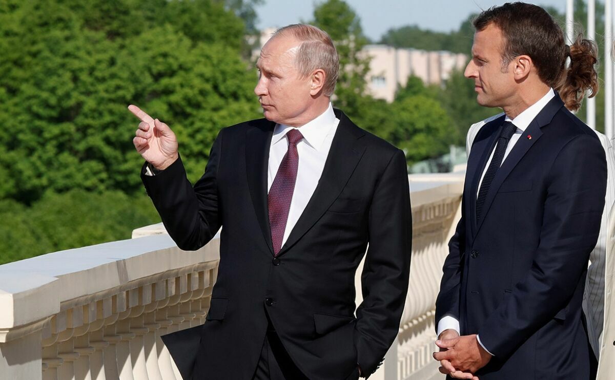 МИД Франции начал расследование утечку разговора Путина и Макрона о Навальном