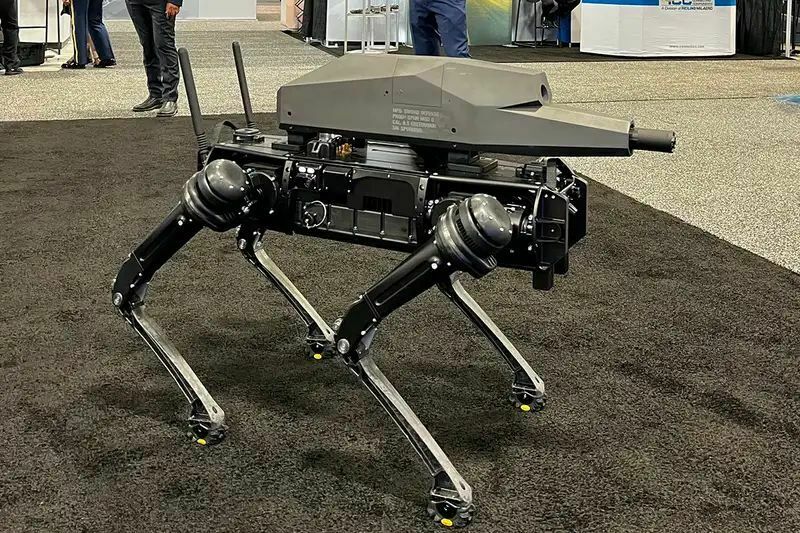 В американской армии появятся собаки-роботы со снайперскими винтовками