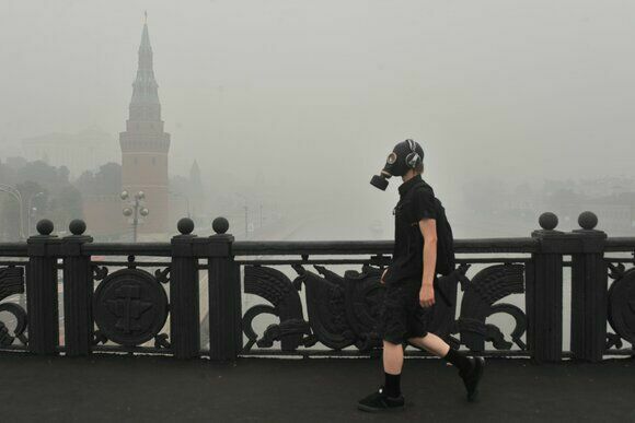 Качество воздуха в Москве улучшилось за сутки в пять раз