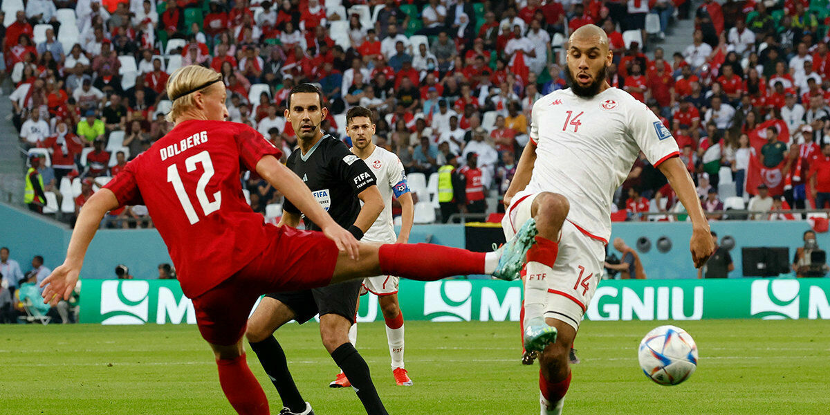 Сборные Дании и Туниса сыграли в безголевую ничью на ЧМ-2022 в Катаре