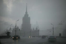Непогода в Москве продлится до середины недели