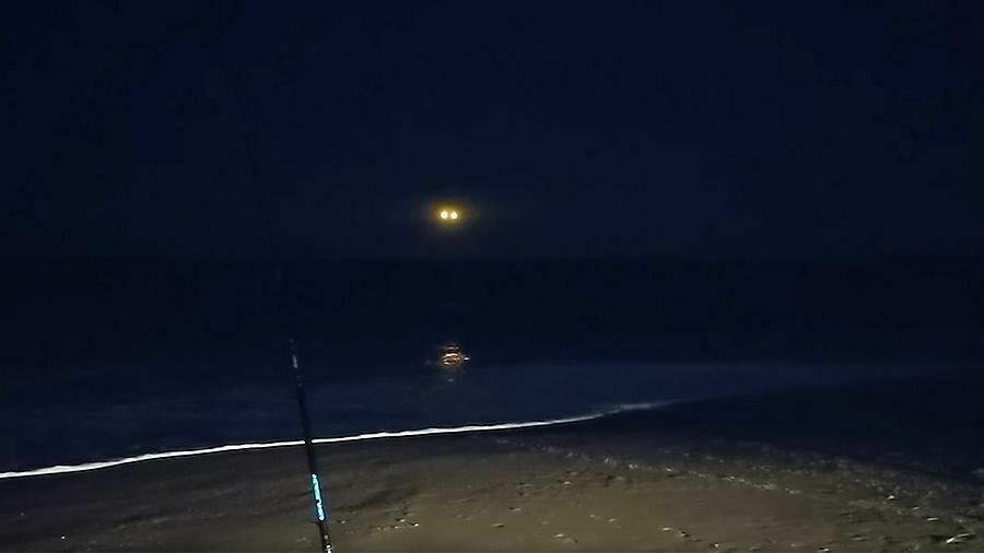НЛО над побережьем в Северной Каролине попало на видео