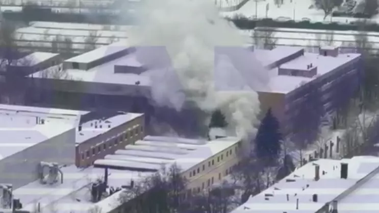 Пожар на заводе МИГ