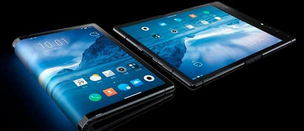 В Китае презентовали первый в мире смартфон с гибким дисплеем