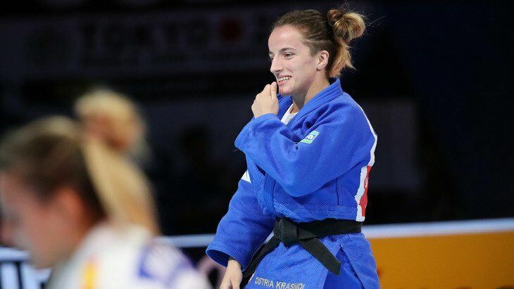 Дистрия Красники из Косова стала олимпийской чемпионкой по дзюдо