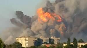 Разоружение по-украински:пожары на складах уничтожили половину арсенала ВСУ