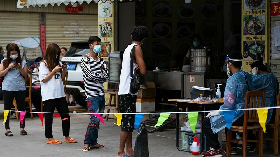 Китайский город на границе с Мьянмой закрыли в связи со вспышкой ковида