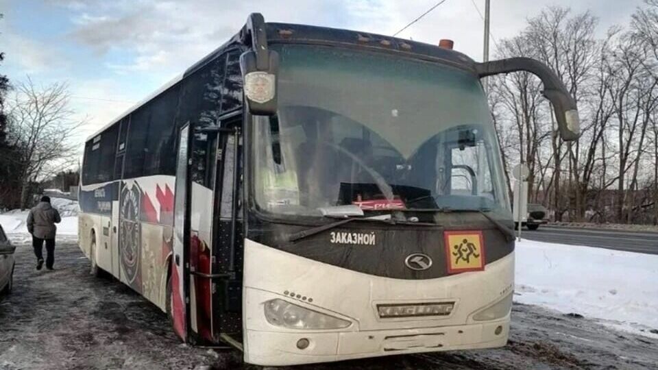 В Ярославской области автобус с детьми попал в массовую аварию