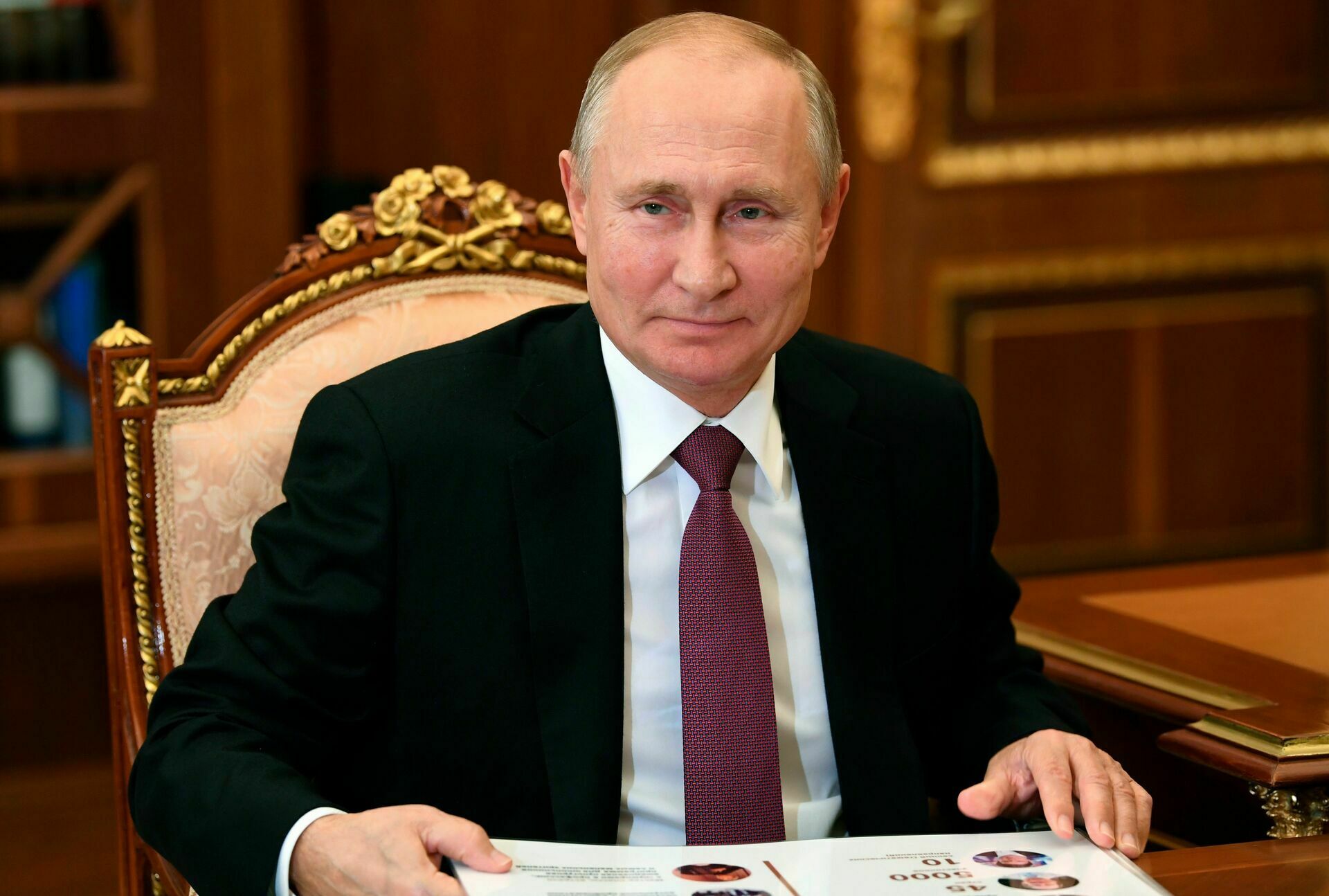 Владимир Путин стал самым упоминаемым человеком в российских СМИ