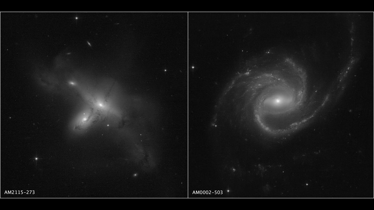 Галактика с тремя рукавами: появились первые снимки реанимированного "Хаббла"