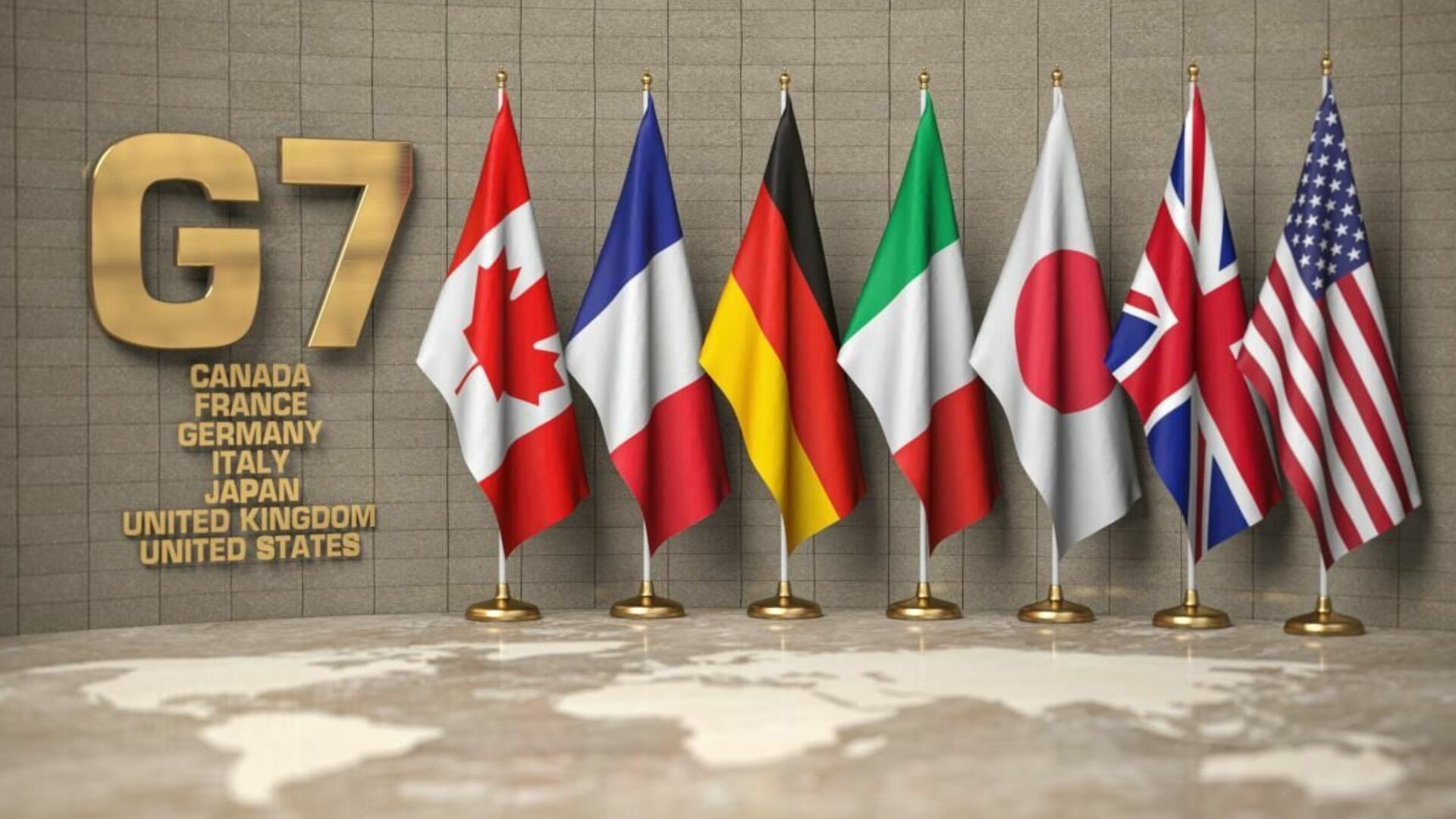 Великая семерка. Саммит g7 в Японии 2023. G7 большая семерка. МИД стран g7. G7 флаги.