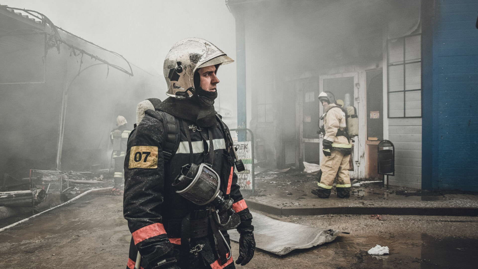 В Вологде взорвался торговый павильон