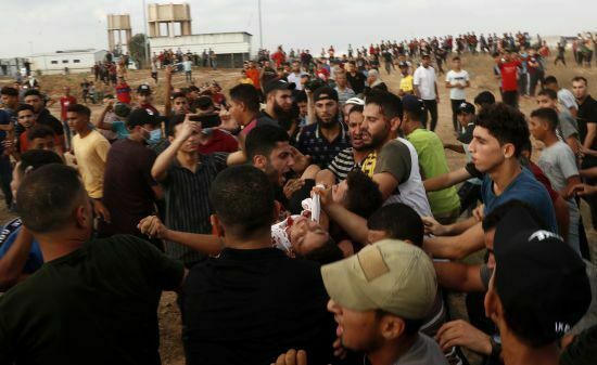 Более 40 человек пострадали во время беспорядков в секторе Газа