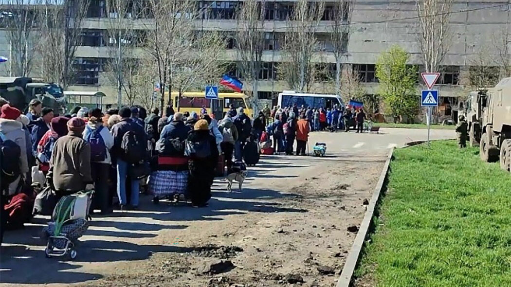 Силы ДНР эвакуировали из Мариуполя в Безымянное 149 мирных жителей
