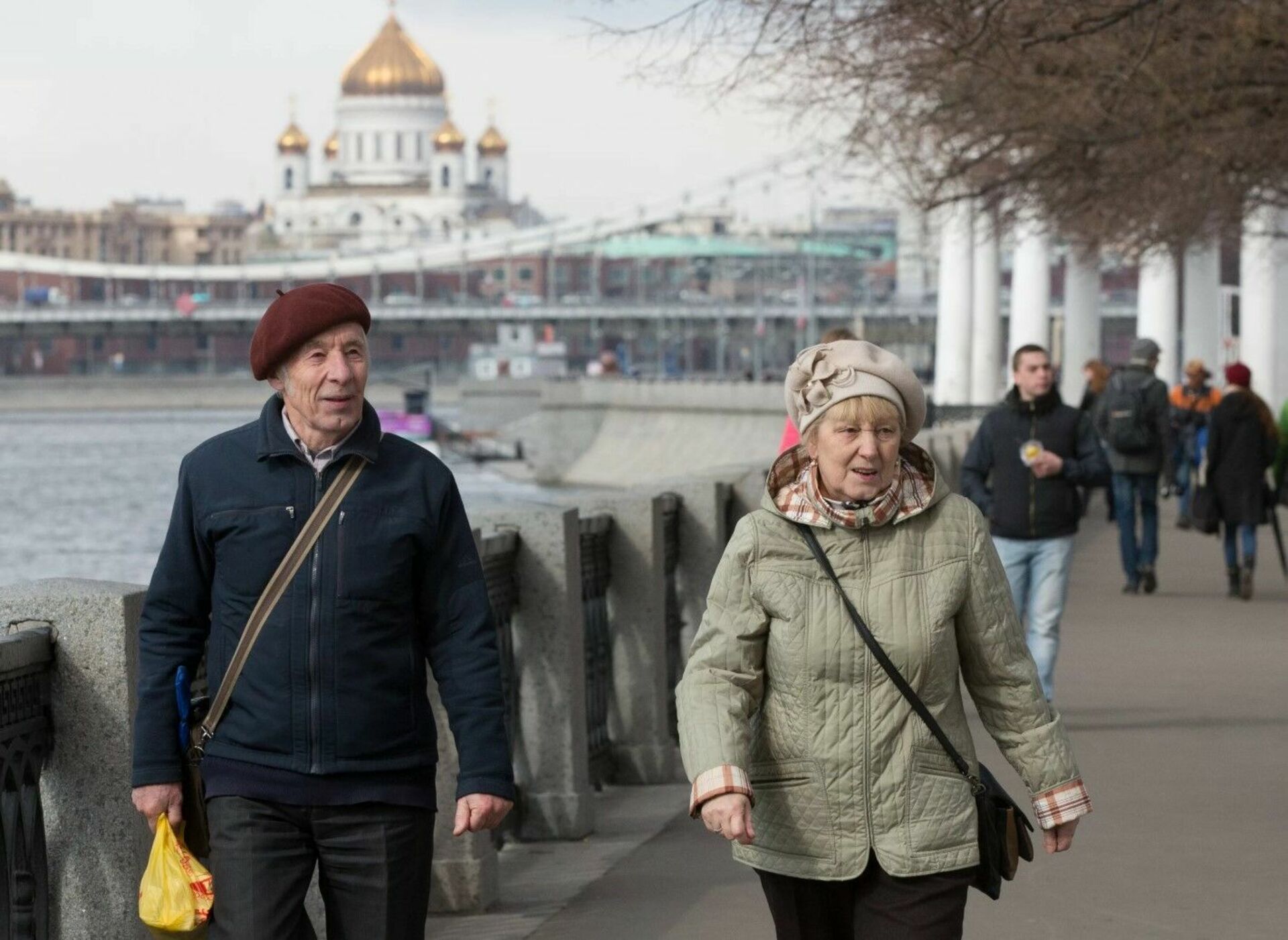 Пенсии московских пенсионеров