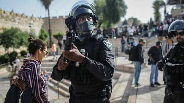 Полиция в Иерусалиме на страже порядка