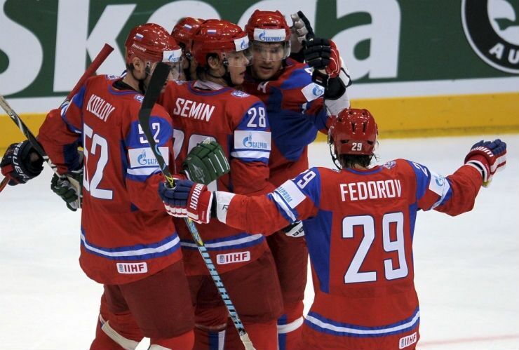 Сборная России одержала первую победу на этапе Кубка мира по хоккею