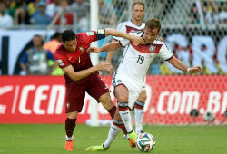 Сборная Германия разгромила команду Португалии со счетом 4:0