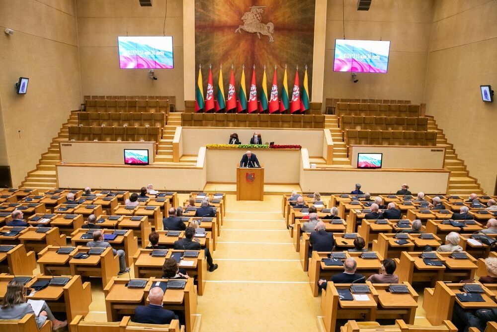 Сейм Литвы признал избранным лидером Белоруссии Светлану Тихановскую