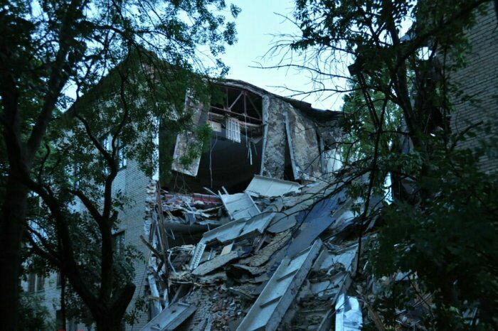 Следствие рассматривает две версии обрушения здания университета в Донецке