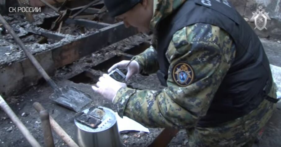 Следственный Комитет показал видео из сгоревшего ТЦ в Кемерово
