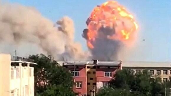 Из-за взрыва боеприпасов в Казахстане погибли два человека