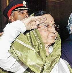 В Индии впервые вступила в должность женщина-президент
