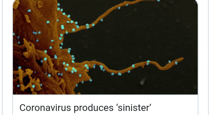 Американские ученые обнаружили у коронавируса "зловещие щупальца"