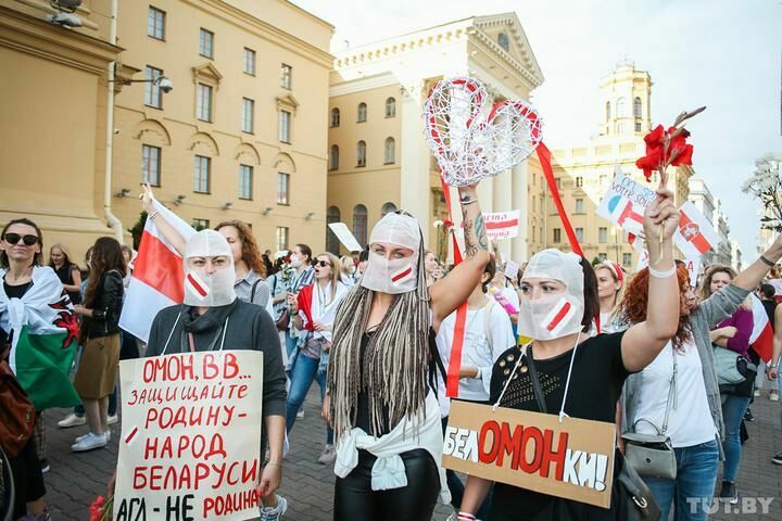 В Белоруссии во время субботних протестов задержали еще 91 человека