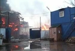 После взрыва на газовой станции пострадали 15 человек (ВИДЕО)
