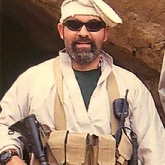 Марк Полимеропулос в Афганистане