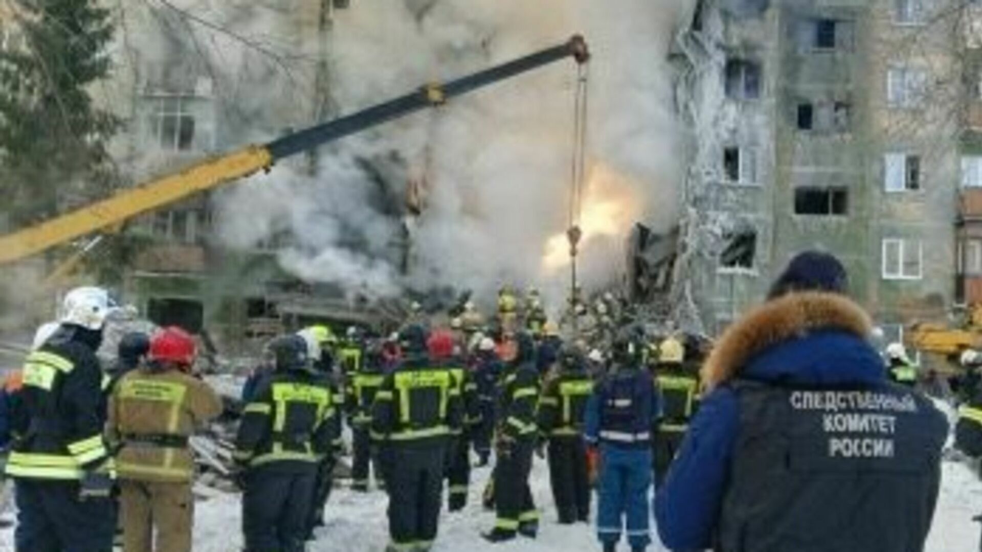 Число жертв при обрушении дома в Новосибирске выросло до двенадцати