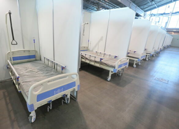 Госпиталь для заболевших коронавирусом из Санкт-Петербурга оборудуют в "Ленэкспо"