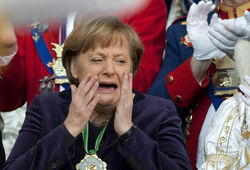 В кабинете Ангелы Меркель нашли ковер, принадлежавший Герингу