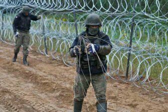 Польские пограничники обустраивают границу с Россией