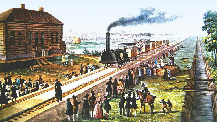 3  апреля:  в  1836-м вышел  указ  о  первой  железной  дороге