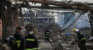 Растет число погибших от взрыва на химзаводе в Китае (ВИДЕО)